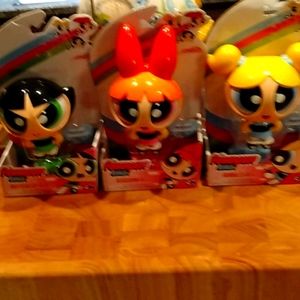 The Powerpuff girls trio action eyes dolls
